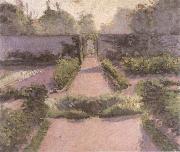 Gustave Caillebotte Kitchen Garden at Yerres Germany oil painting artist
